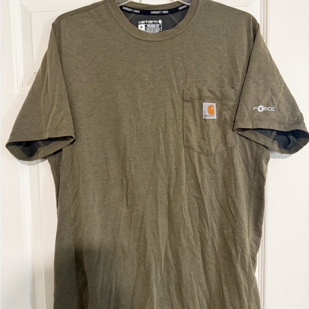 Carhartt Men's Short Sleeve Tee in Olive